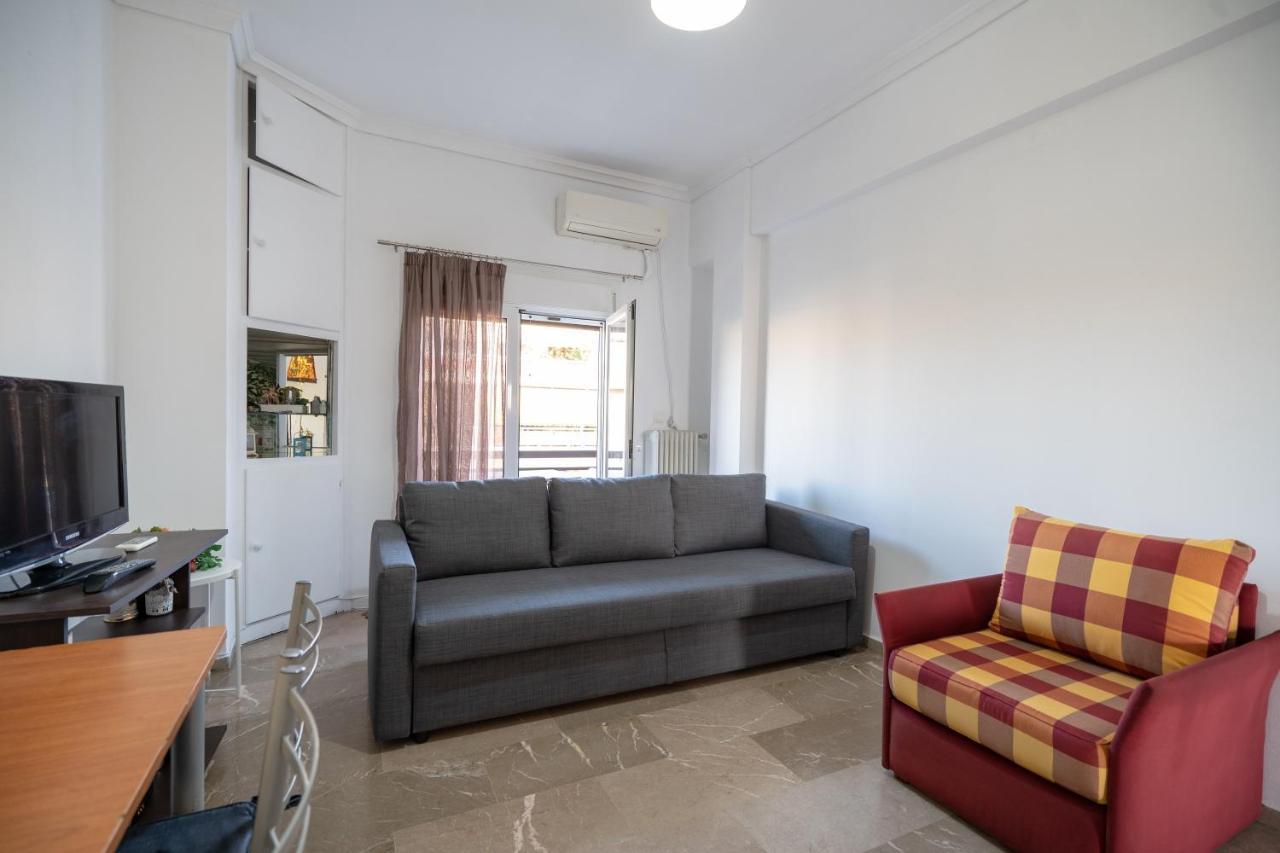 Dimotiko Theatro Metro St. 1 Bedroom 4 Pers. Flat Piraeus Luaran gambar