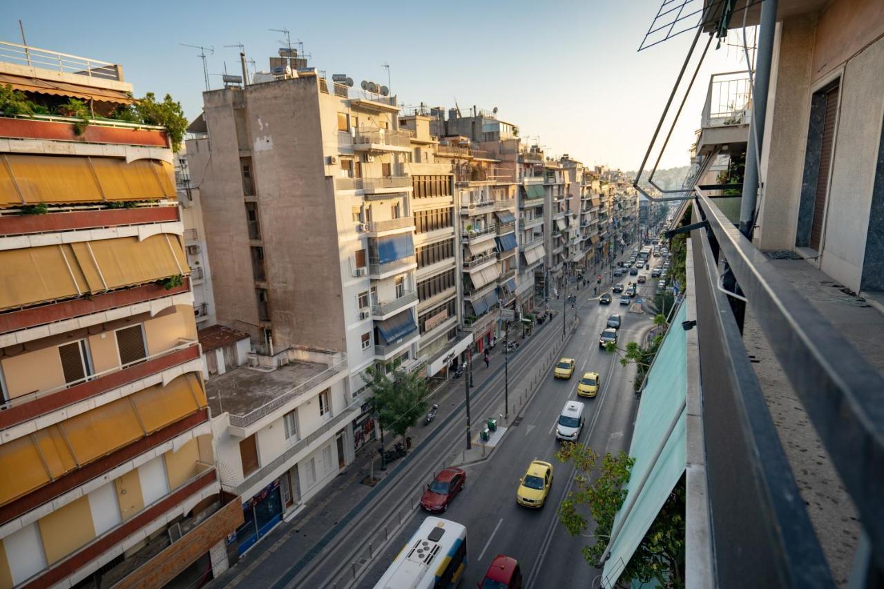 Dimotiko Theatro Metro St. 1 Bedroom 4 Pers. Flat Piraeus Luaran gambar