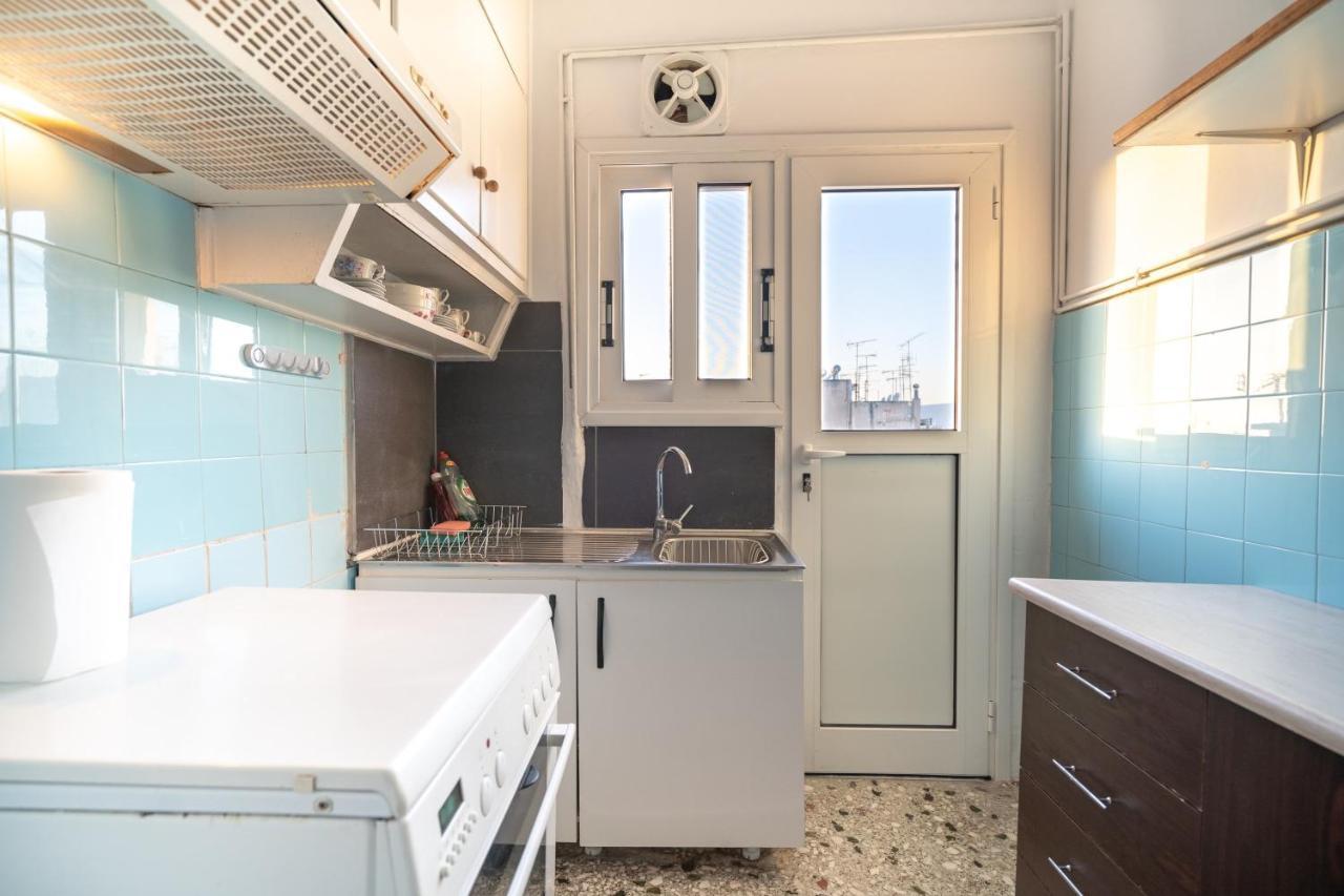 Dimotiko Theatro Metro St. 1 Bedroom 4 Pers. Flat Piraeus Luaran gambar