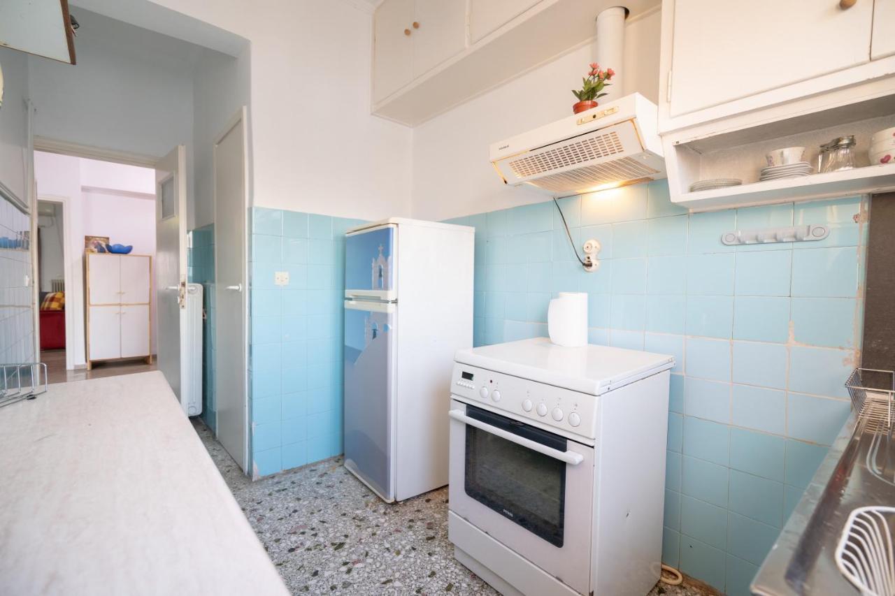 Dimotiko Theatro Metro St. 1 Bedroom 4 Pers. Flat Piraeus Luaran gambar