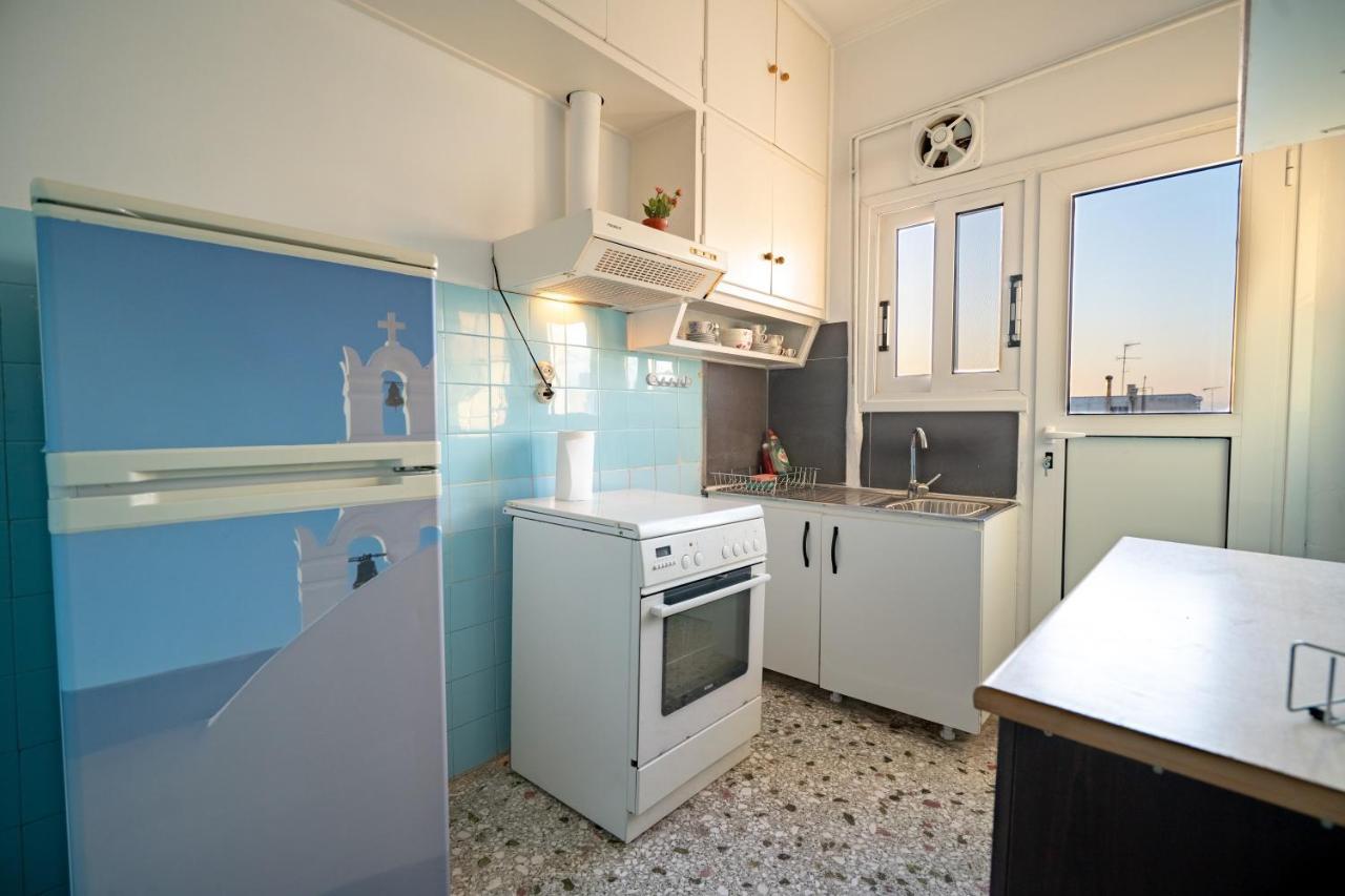Dimotiko Theatro Metro St. 1 Bedroom 4 Pers. Flat Piraeus Luaran gambar