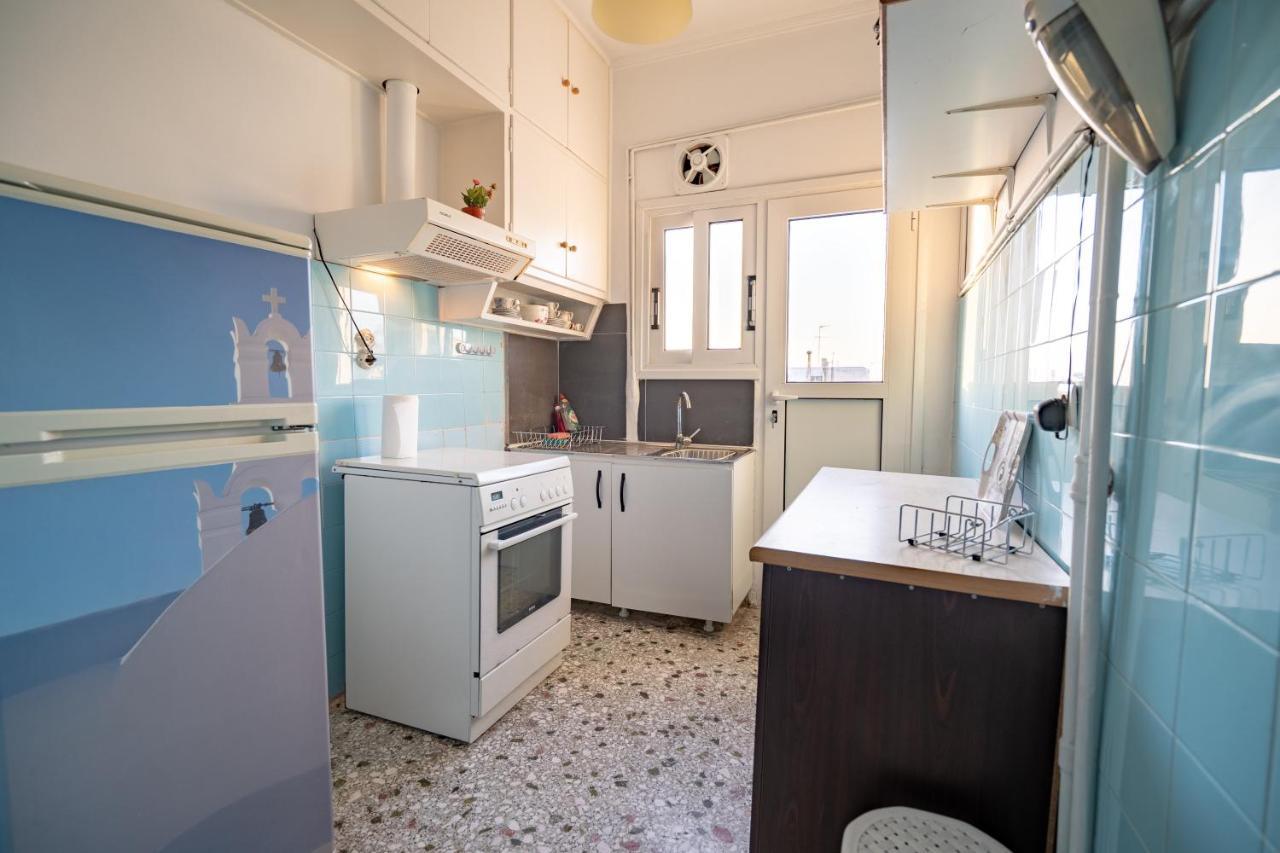 Dimotiko Theatro Metro St. 1 Bedroom 4 Pers. Flat Piraeus Luaran gambar