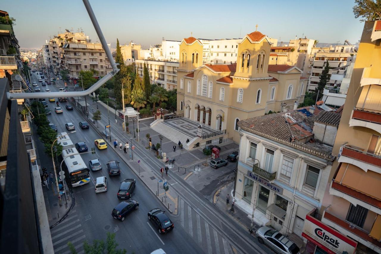 Dimotiko Theatro Metro St. 1 Bedroom 4 Pers. Flat Piraeus Luaran gambar