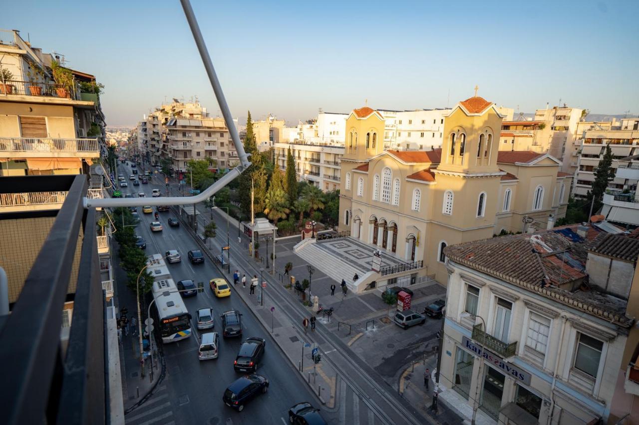 Dimotiko Theatro Metro St. 1 Bedroom 4 Pers. Flat Piraeus Luaran gambar